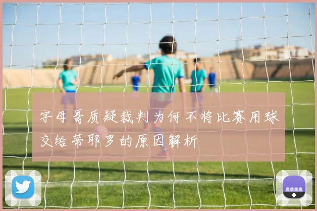 字母哥质疑裁判为何不将比赛用球交给蒂耶罗的原因解析